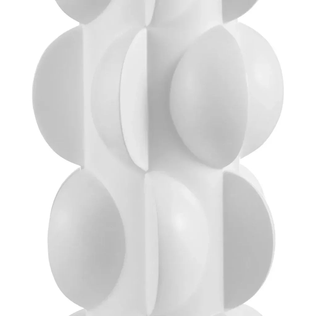Salizzole Composite White Table Lamp - LOOMLAN - Currey & Co - Table Lamps