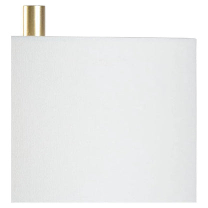 Samuel Glazed Fluted Ceramic Table Lamp - LOOMLAN - Chelsea House - Table Lamps
