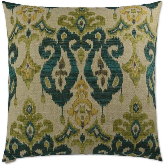 Samura Green Throw Pillow With Insert - LOOMLAN - D.V. Kap - Throw Pillows