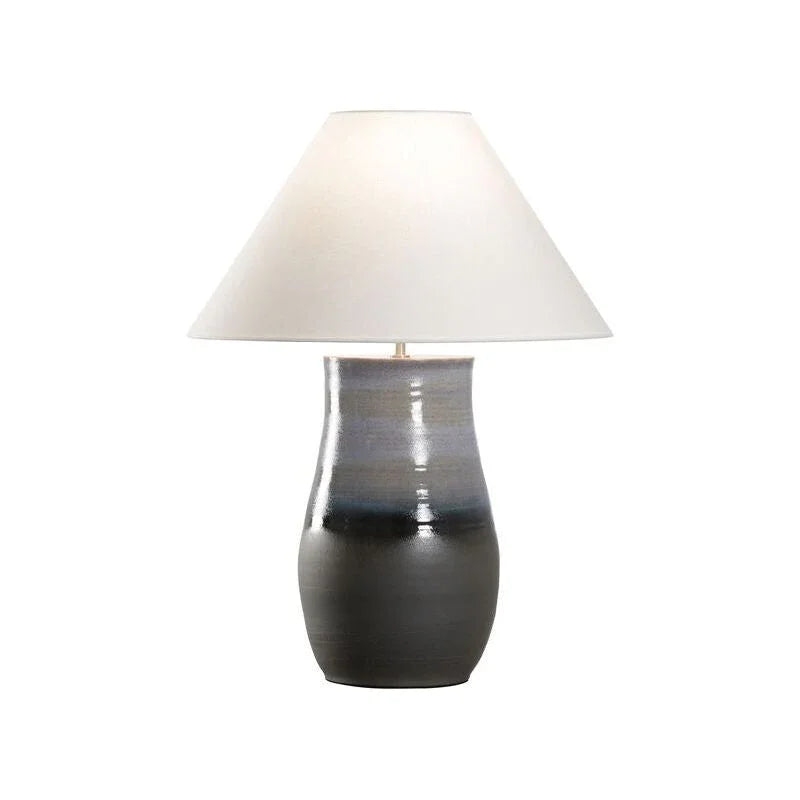 Sana Blue Ombre Glaze Table Lamp - LOOMLAN - Wildwood - Table Lamps
