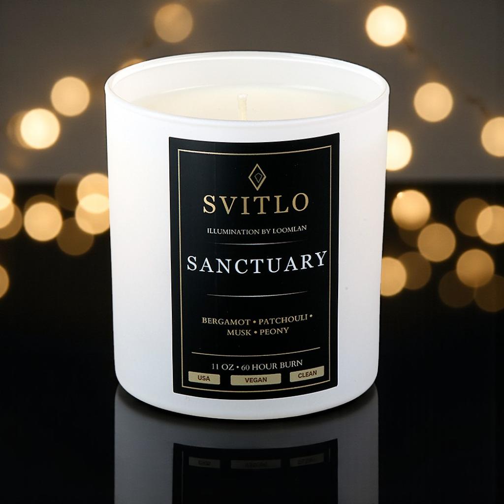 Sanctuary - Bergamot, Peony Candle
