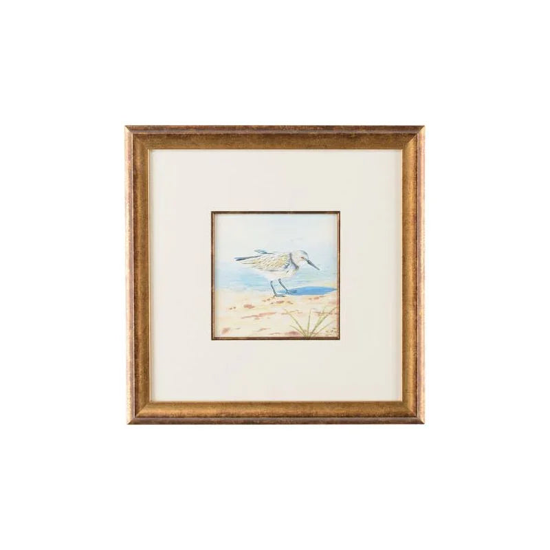 Sand Piper Hand Painted Artwork-Framed Wall Art-Chelsea House-Piper VI-LOOMLAN