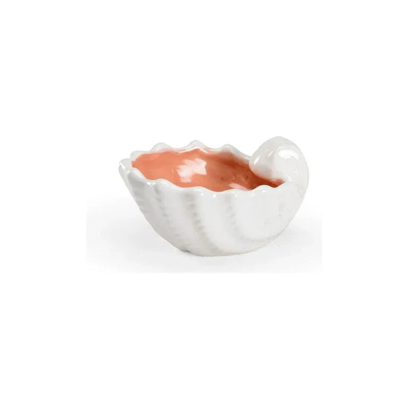 Sanibel Shell Shaped Ceramic Bowl - LOOMLAN - Wildwood - Boxes & Bowls