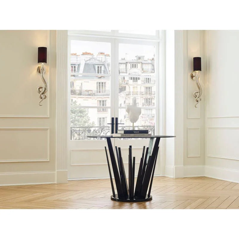 Sapera Snake Design Iron Made Wall Sconce - LOOMLAN - Wildwood - Wall Sconces