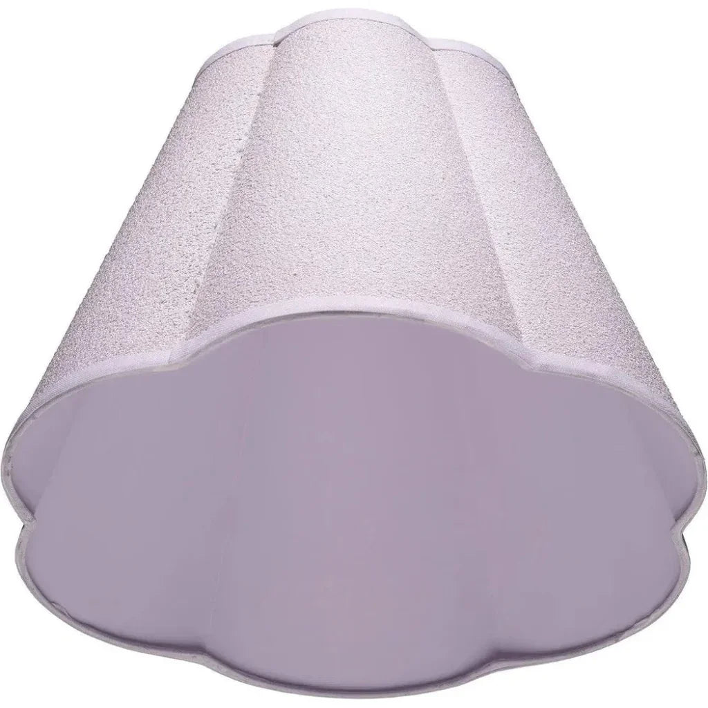 Scalloped Generous Styled Lamp Shade - LOOMLAN - Jamie Young - Table Lamps