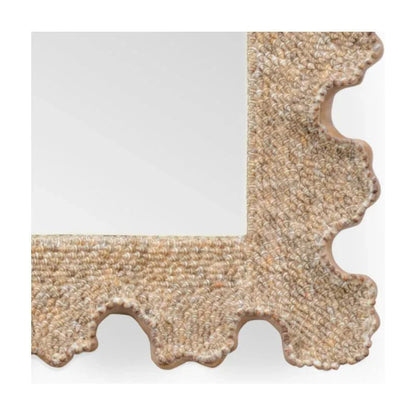 Chelsea House Scalloped Nasa Shell Framed Wall Mirror