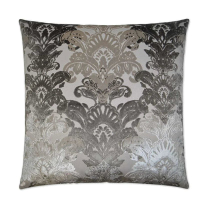 Schubert Handmade Silver Throw Pillow - LOOMLAN - D.V. Kap - Throw Pillows