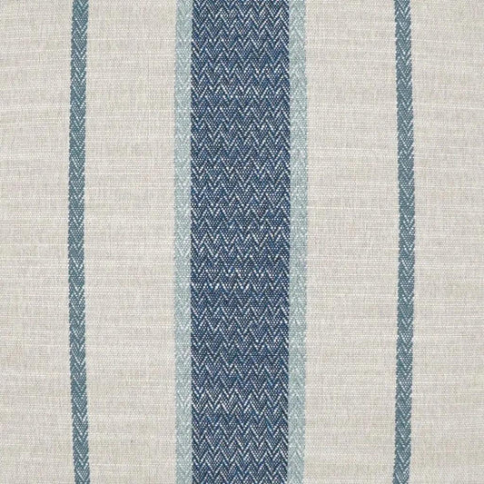 Sconset Ocean Stripes Blue Large Throw Pillow Insert - LOOMLAN - D.V. Kap - Throw Pillows