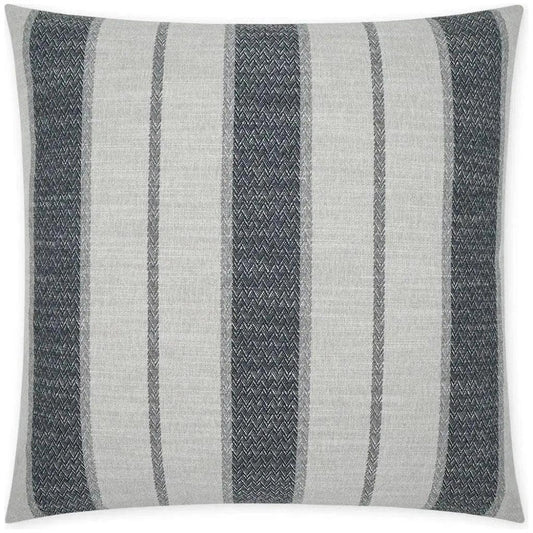 Sconset Stormy Grey Throw Pillow With Insert - LOOMLAN - D.V. Kap - Throw Pillows
