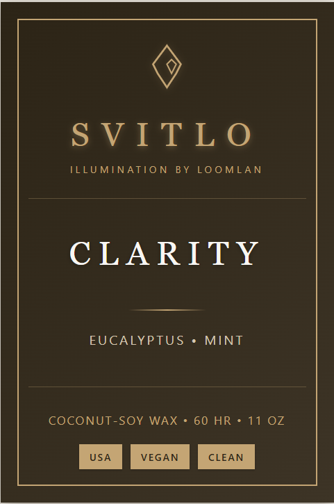 Clarity - Eucalyptus & Mint Candle