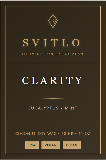 Clarity - Eucalyptus & Mint Candle