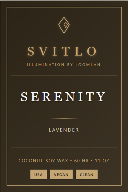 Serenity Lavender Candle