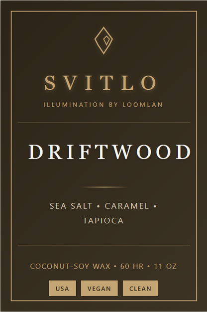 Driftwood - Sea Salt Candle
