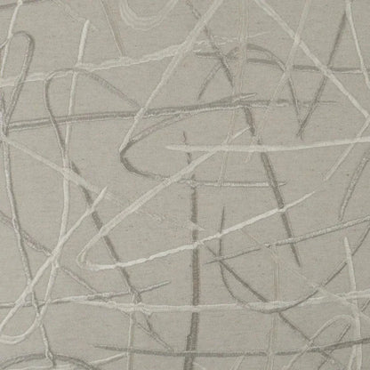 D.V. Kap Scribble Silver Throw Pillow With Insert