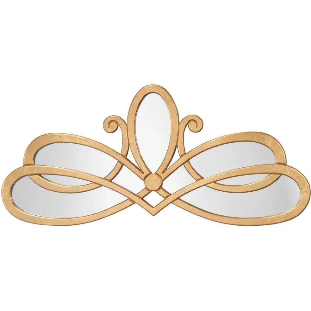 Scroll Decorative Wall Mirror 46" Wide - LOOMLAN - Jamie Young - Wall Mirrors