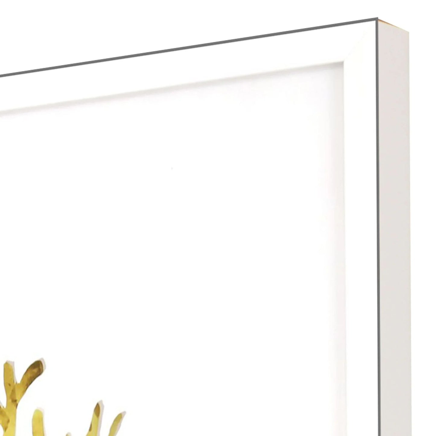 Sea Life Wood Frame Blue Canvas Art