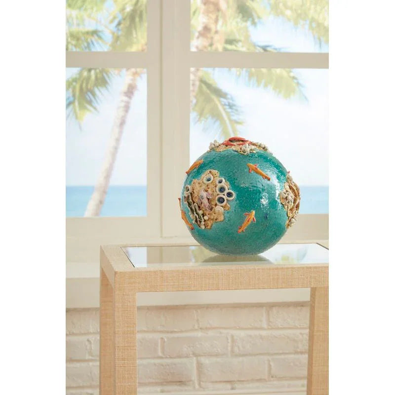 Sea Sphere Handcrafted Sculpture - LOOMLAN - Wildwood - Statues & Sculptures