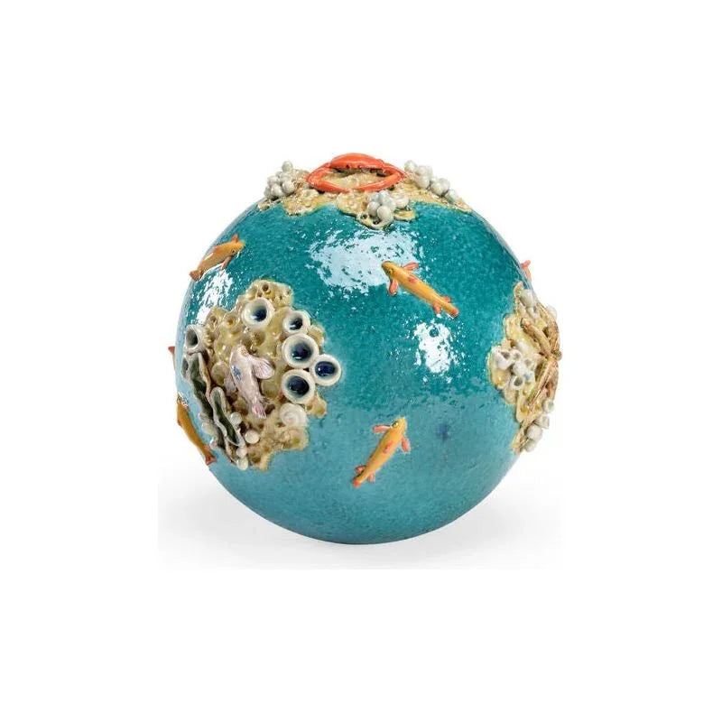 Sea Sphere Handcrafted Sculpture - LOOMLAN - Wildwood - Statues & Sculptures