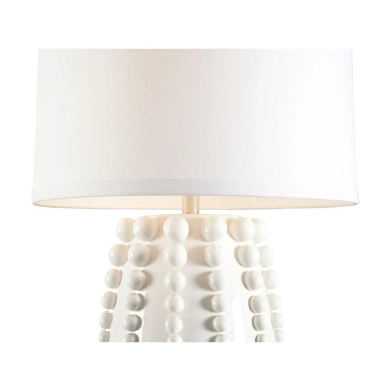 Sea Urchin Ceramic Glaze Finish Table Lamp - LOOMLAN - Chelsea House - Table Lamps