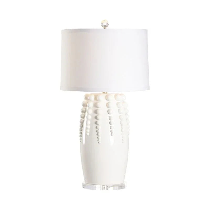 Sea Urchin Ceramic Glaze Finish Table Lamp - LOOMLAN - Chelsea House - Table Lamps