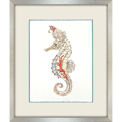 Seahorse Celebration Wood Framed Wall Art -- view 5