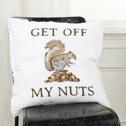 Sean Words Fun Decorative Couch Pillows Down Insert - LOOMLAN - LOOMLAN - Throw Pillows