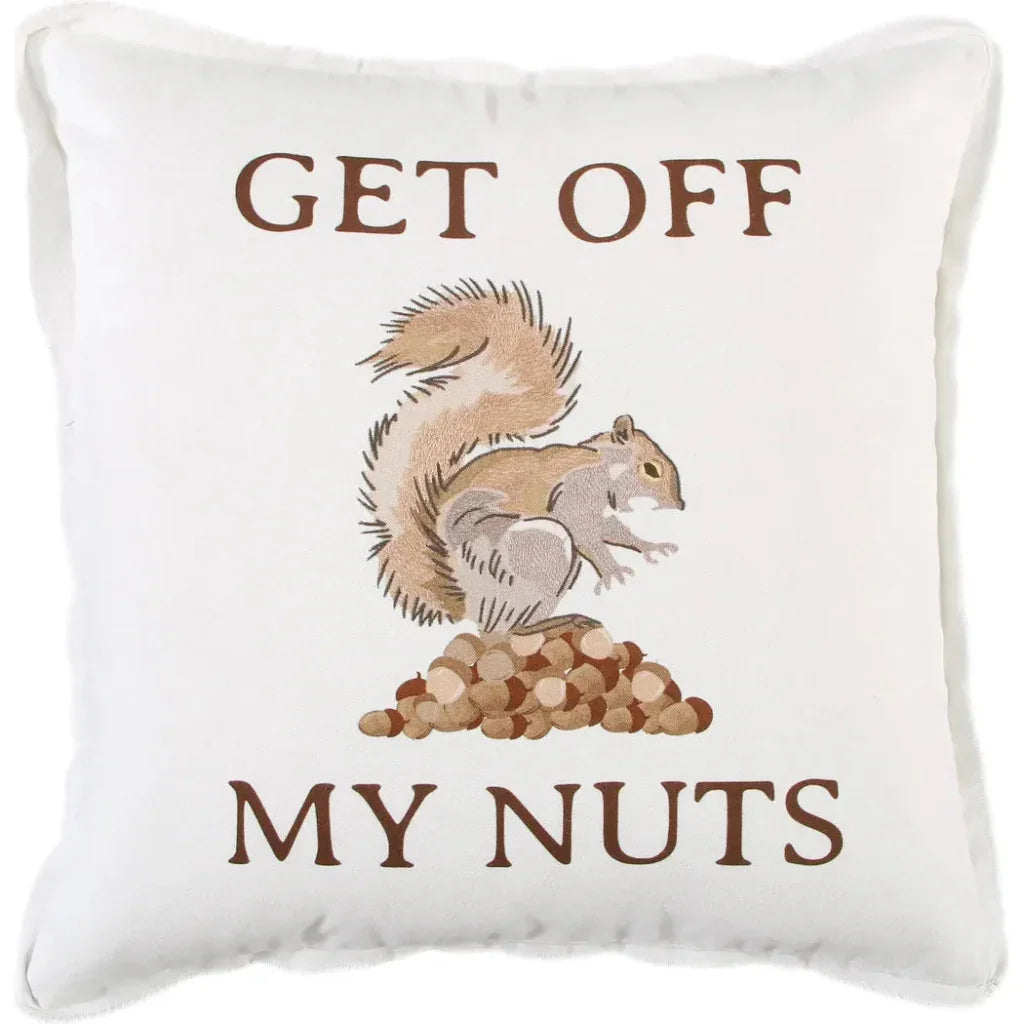 Sean Words Fun Decorative Couch Pillows Down Insert - LOOMLAN - LOOMLAN - Throw Pillows