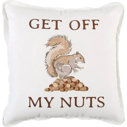 Sean Words Fun Decorative Couch Pillows Down Insert - LOOMLAN - LOOMLAN - Throw Pillows