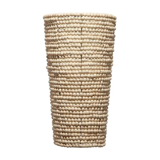 Seawall Beaded Cone Sconce - LOOMLAN - Jamie Young - Wall Sconces