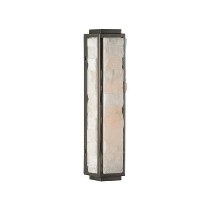 Sebastian Dark Bronze Framed Wall Sconce - LOOMLAN - Wildwood - Wall Sconces