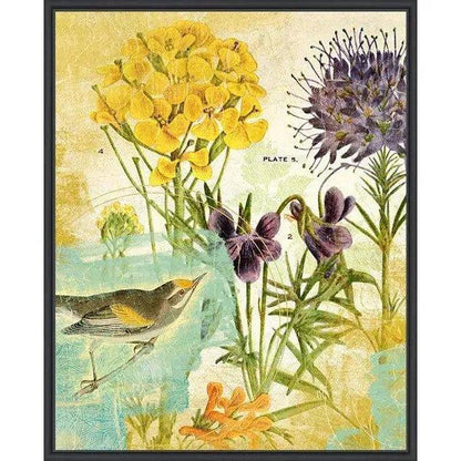 Second Bird the Garden Artwork d Canvas Floating - LOOMLAN - LOOMLAN - Canvas Art