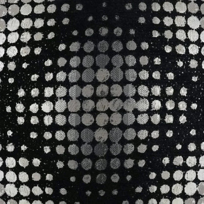 D.V. Kap Selfie Dots Black Grey White Large Throw Pillow Insert