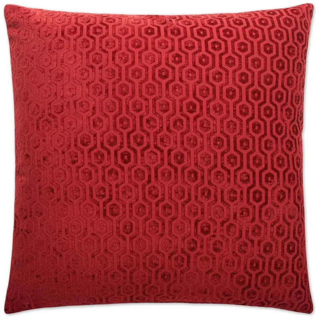 Seneca Berry Red Throw Pillow With Insert - LOOMLAN - D.V. Kap - Throw Pillows