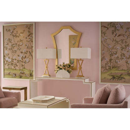 Serafina Striking Angled Frame Wall Mirror - LOOMLAN - Chelsea House - Wall Mirrors