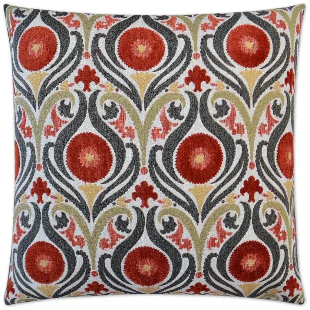 Serenade Blaze Red Throw Pillow With Insert - LOOMLAN - D.V. Kap - Throw Pillows