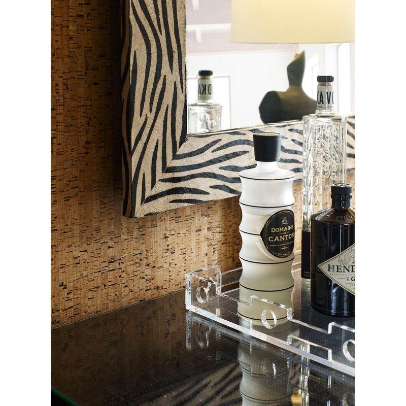 Serengeti Hide On Hair Frame Wall Mirror - LOOMLAN - Wildwood - Wall Mirrors