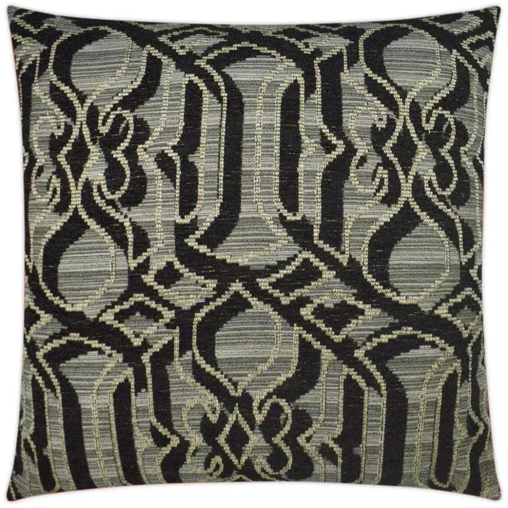 Sesto Black Throw Pillow With Insert - LOOMLAN - D.V. Kap - Throw Pillows