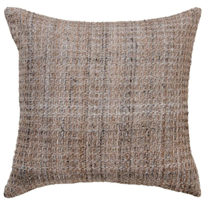 Seul Square Outdoor Throw Pillows-Outdoor Pillows-LOOMLAN-Cinnamon-LOOMLAN