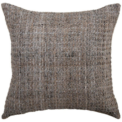 Seul Square Outdoor Throw Pillows-Outdoor Pillows-LOOMLAN-Multi Browns-LOOMLAN