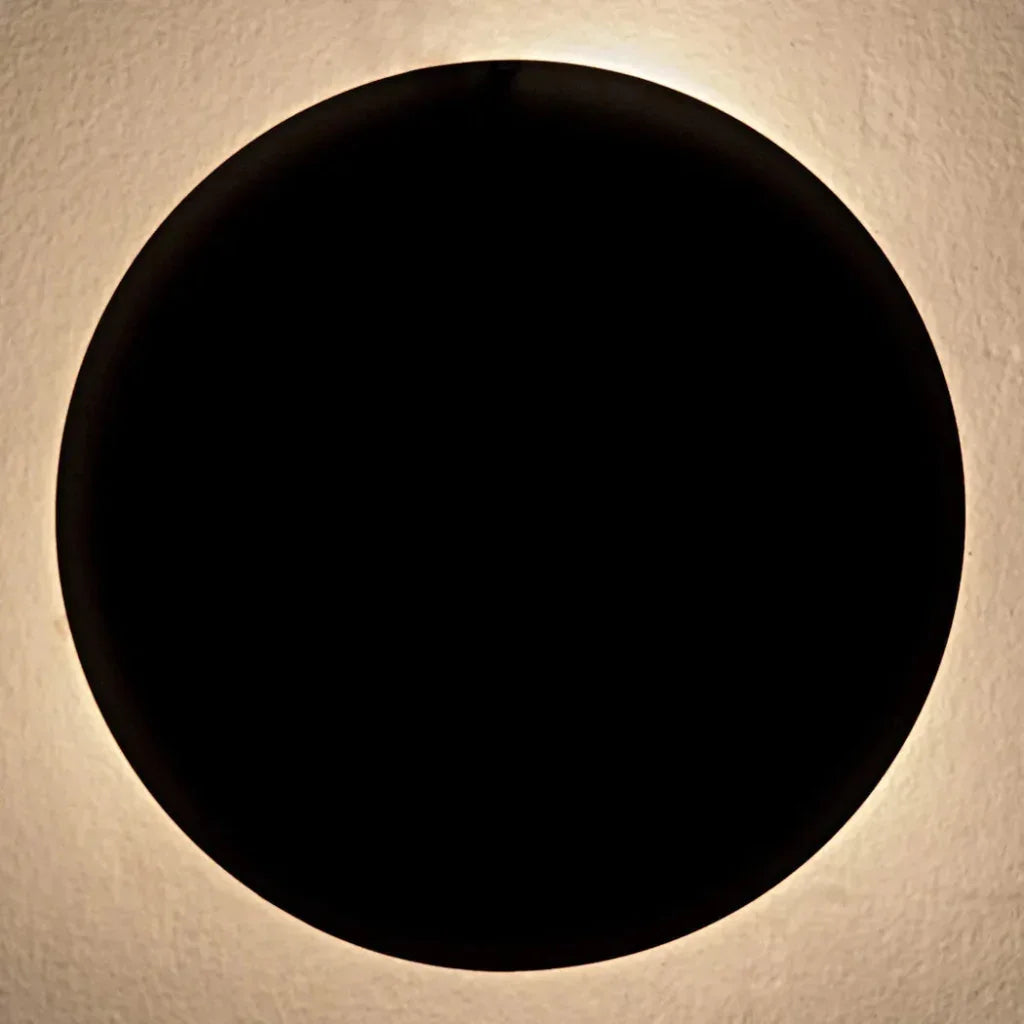 Shadow Black Steel Sconce - LOOMLAN - Noir - Wall Sconces