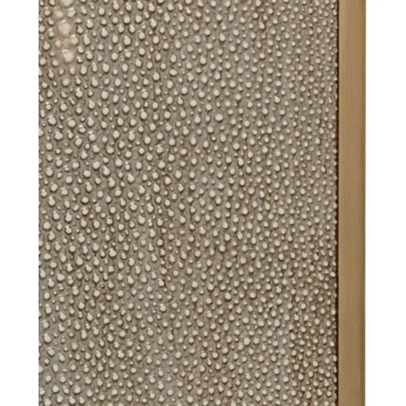 Shark Grey Shagreen Laminated Iron Table Lamp - LOOMLAN - Chelsea House - Table Lamps