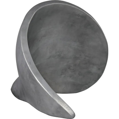 Sheila Brushed Finish Silver Sculpture - LOOMLAN - Noir - Statues & Sculptures