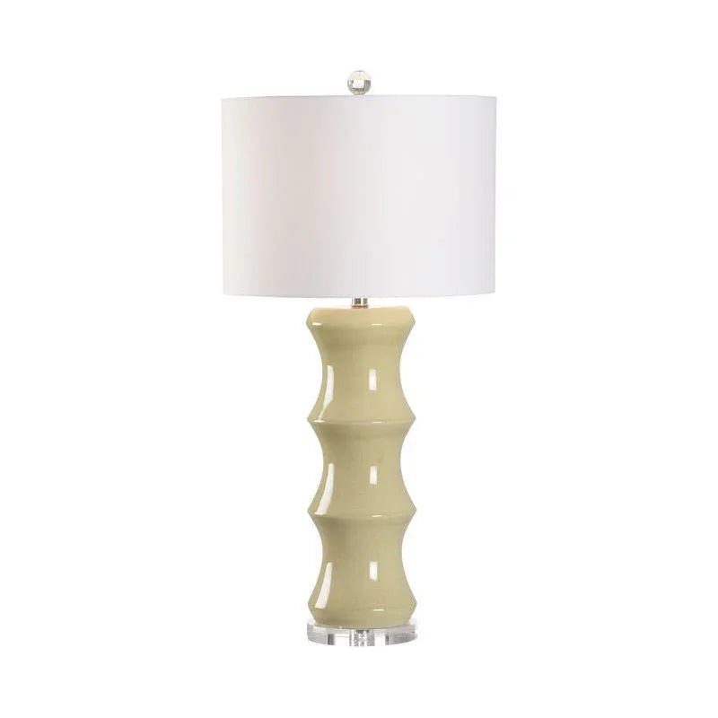 Shelbourne Ceramic With Acrylic Base Table Lamp - LOOMLAN - Chelsea House - Table Lamps