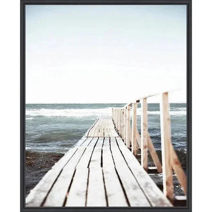 Shelby Artwork d Canvas With Floating - LOOMLAN - LOOMLAN - Canvas Art