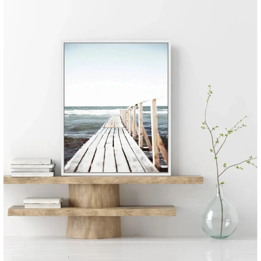 Shelby Artwork d Canvas With Floating - LOOMLAN - LOOMLAN - Canvas Art