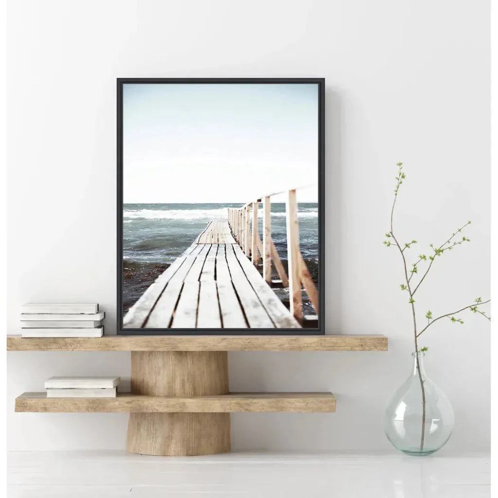 Shelby Artwork d Canvas With Floating - LOOMLAN - LOOMLAN - Canvas Art