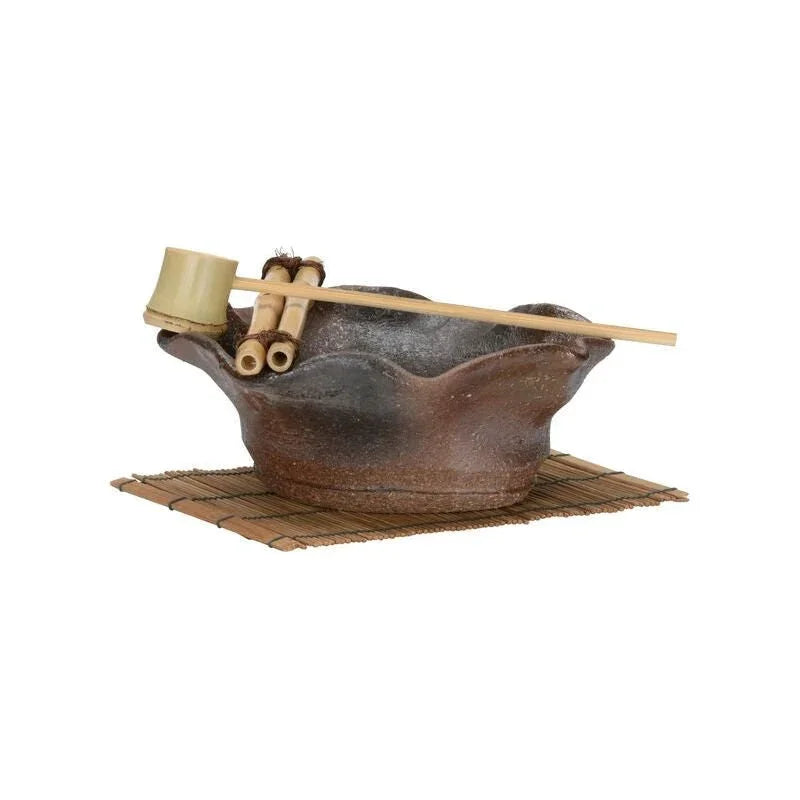 Shokubutsu Ao Vintage Style Vessel - LOOMLAN - Wildwood - Vases & Jars