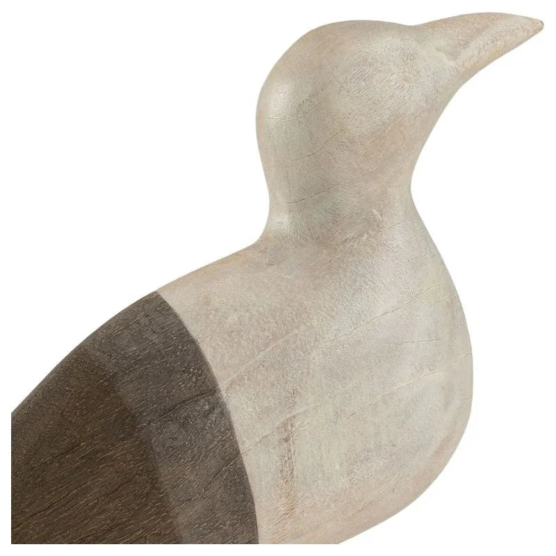 Shorebird Wooden Coastal Charm Sculpture - LOOMLAN - Wildwood - Statues & Sculptures