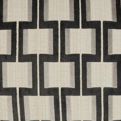 Shoreham Carbon Grey Large Throw Pillow Insert - LOOMLAN - D.V. Kap - Throw Pillows