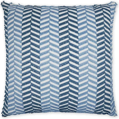 D.V. Kap Shortcuts Blue Throw Pillow With Insert